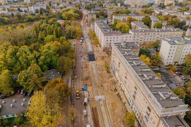 Remont ul. Wojska Polskiego w Łodzi