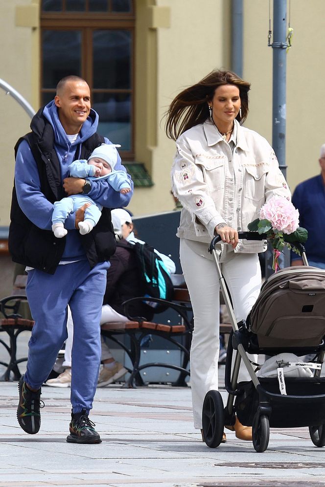 Karolina Gilon i syn. Ma kilka tygodni i juz jest gwiazdą