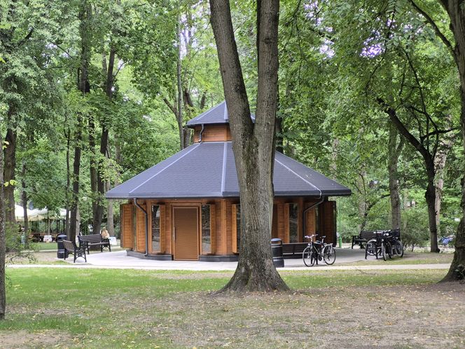 Tężnia solankowa w Parku Planty