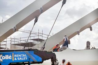 Most nad Odrą z włókien węglowych