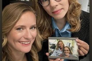 M jak miłość na planie. Julia (Marta Chodorowska), Sylwia (Hanna Turnau)