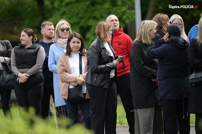 Uroczyste ślubowanie 69 nowych policjantów  w Oddziale Prewencji Policji w Katowicach