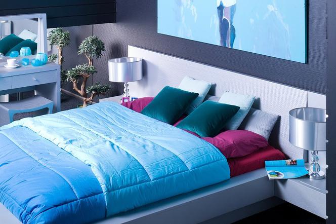 Kolory farb do sypialni: Jak urządzić sypialnię? Kolorowa sypialnia - ZDJĘCIA