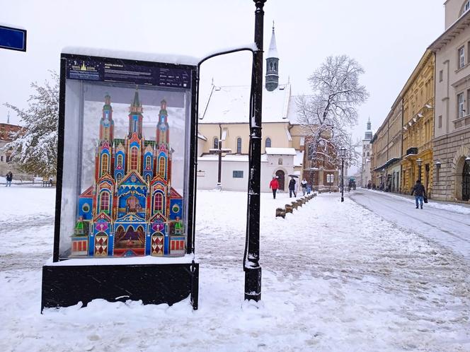 Kraków cały w śniegu 2022. Tak wygląda stare miasto podczas zimy