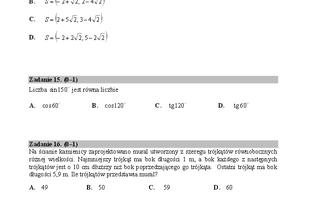 matura próbna 2014 CKE matematyka 4