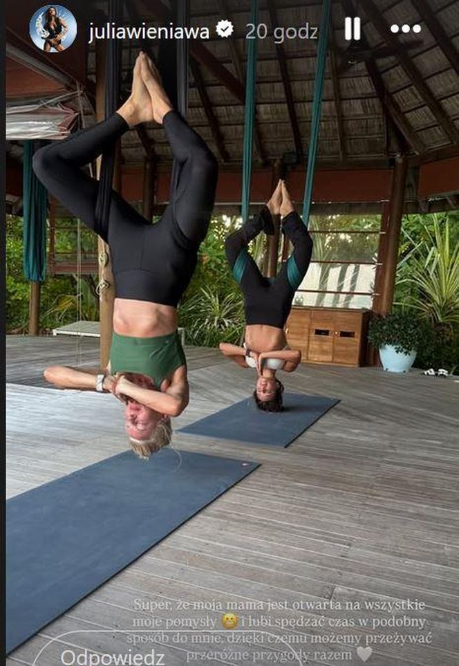 Julia Wieniawa na Malediwach