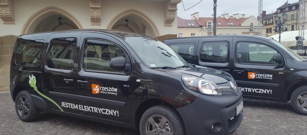 Samochody elektryczne dla rzeszowskiego ratusza