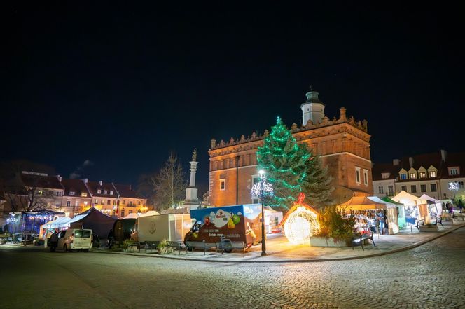 Sandomierz przed świętami Bożego Narodzenia 2024