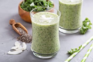 Składniki wrzucam do blendera i mam pyszny koktajl. Dodaje energii i dostarcza witamin