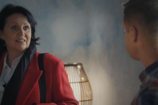 M jak miłość odc. 1852. Paweł (Rafał Mroczek), Marysia (Małgorzata Pieńkowska)