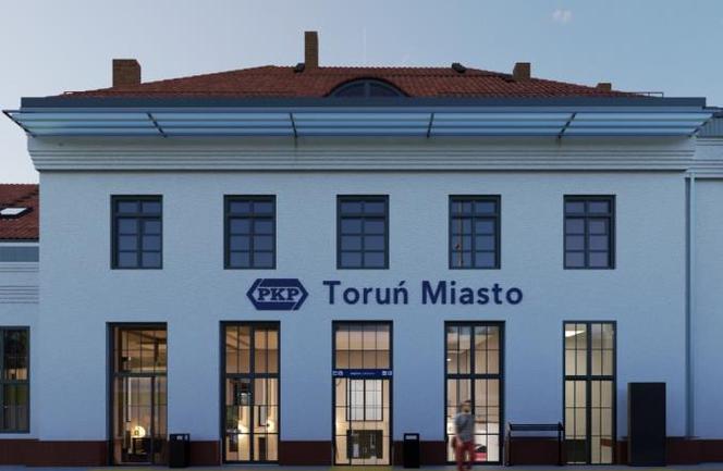 Wizualizacja relitalizacji dworców PKP w Toruniu