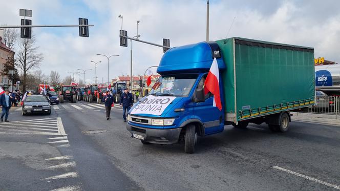 Protest rolników w Lublinie [GALERIA]