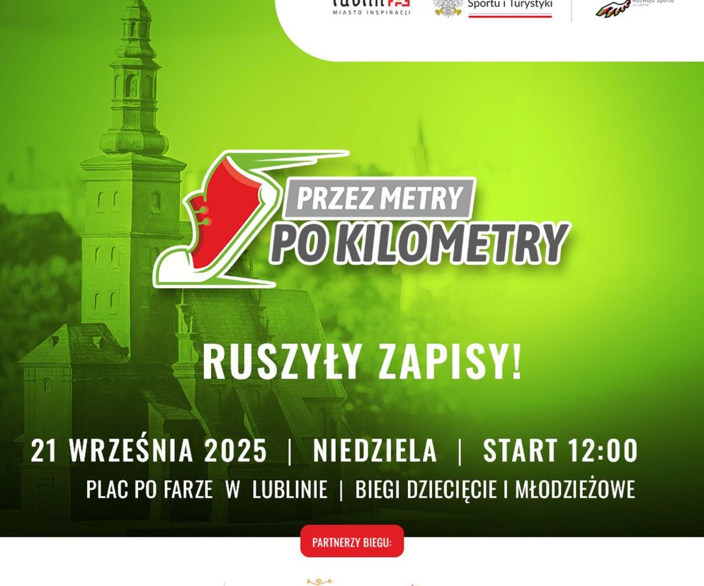 Zapisy do biegów Przez Metry po Kilometry ruszyły 15 września