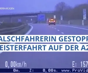 Polka jechała pod prąd niemiecką autostradą!
