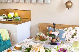 Stół wielkanocny w stylu tradycyjnym