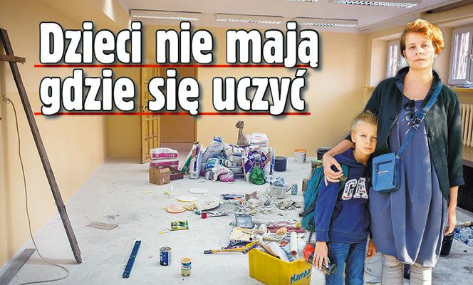 Dzieci nie mają gdzie się uczyć