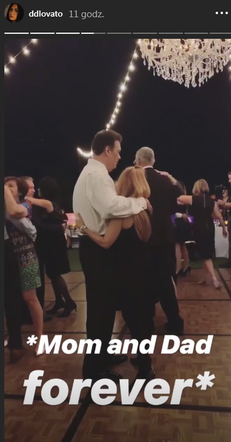 Rodzice Demi Lovato na weselu jej przyjaciółki