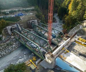 Budowa Tunelu Bazowego Brenner na granicy Austrii i Włoch