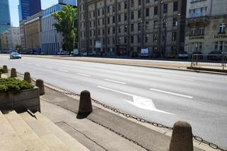 Zamknięte główne ulice w Warszawie. Co się dzieje? Lakoniczny komunikat WTP	