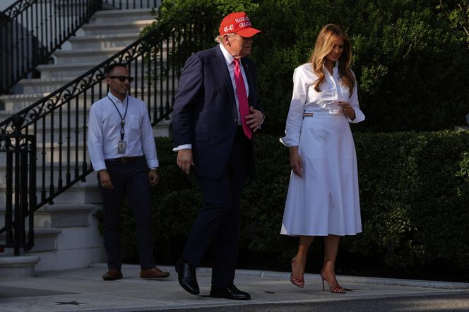 Pierwsze damy zadają szyku: Marta Nawrocka i Melania Trump