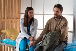 Na dobre i na złe odc. 878: Olena Kosenko (Tetiana Malkova), Artiom (Michaił Pszeniczny) - narzeczony Oleny	