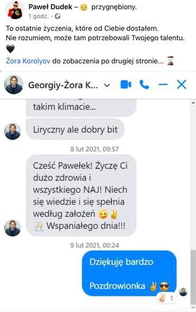 Czadoman poinformował o śmierci Żory Korolyova