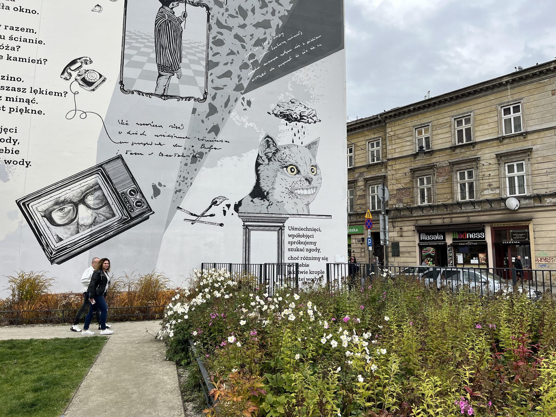 Park im. Wisławy Szymborskiej w Krakowie