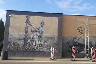 Nowy mural przy siedzibie MPKWiK w Rzeszowie