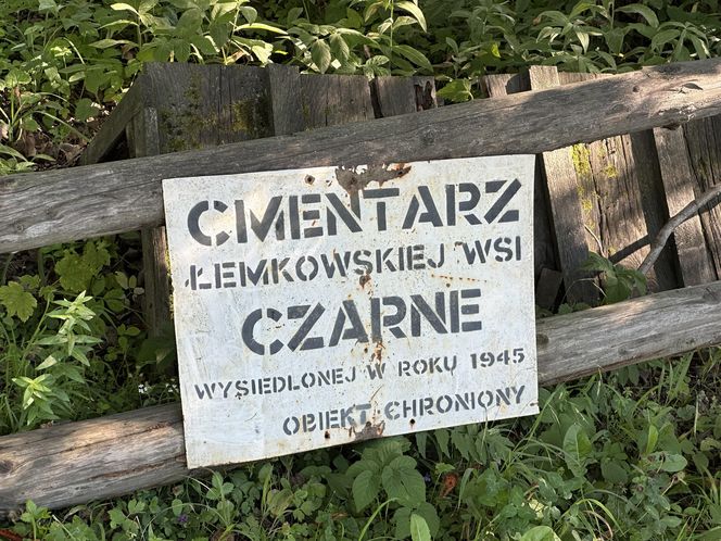 Małopolska Łemkowyna. Czarne
