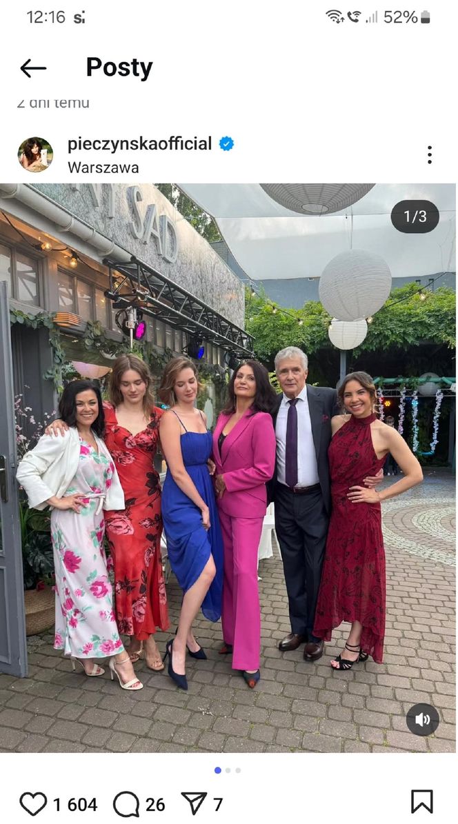 	M jak miłość nowy sezon. Aleksandra (Małgorzata Pieczyńska), Ania (Alina Szczegielniak), Aneta (Ilona Janyst), Erwin (Andrzej Dopierała), Franka (Dominika Kachlik), Kinga (Katarzyna Cichopek) na planie