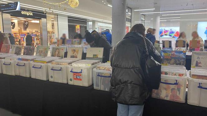 Kiermasz płytowy w galerii Focus Mall Zielona Góra 