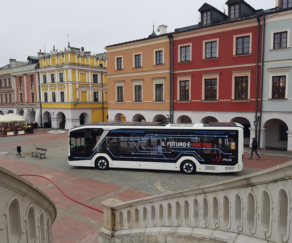 Autobusy elektryczne w Zamościu