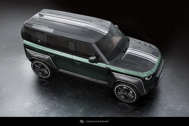 Land Rover Defender Racing Green Edition od Carlex Design