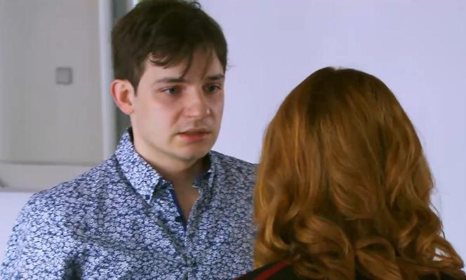 Na Wspólnej odc. 3275. Tomek (Krzysztof Chodorowski), Anastazja (Karolina Bacia)