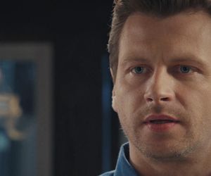 M jak miłość odc. 1873. Natalka (Dominika Suchecka), Adam Karski (Patryk Szwichtenberg)