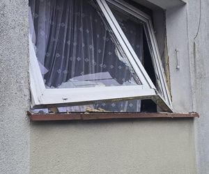 Głubczyce. Wybuch pocisku artyleryjskiego w mieszkaniu