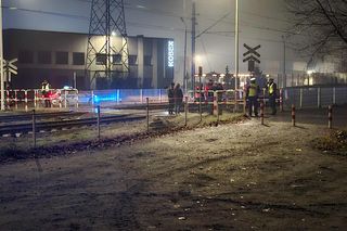 Wypadek na torach kolejowych w Starachowicach