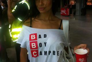 NATALIA SIWIEC w koszulce: BBC, czyli Bad Boy Campbell