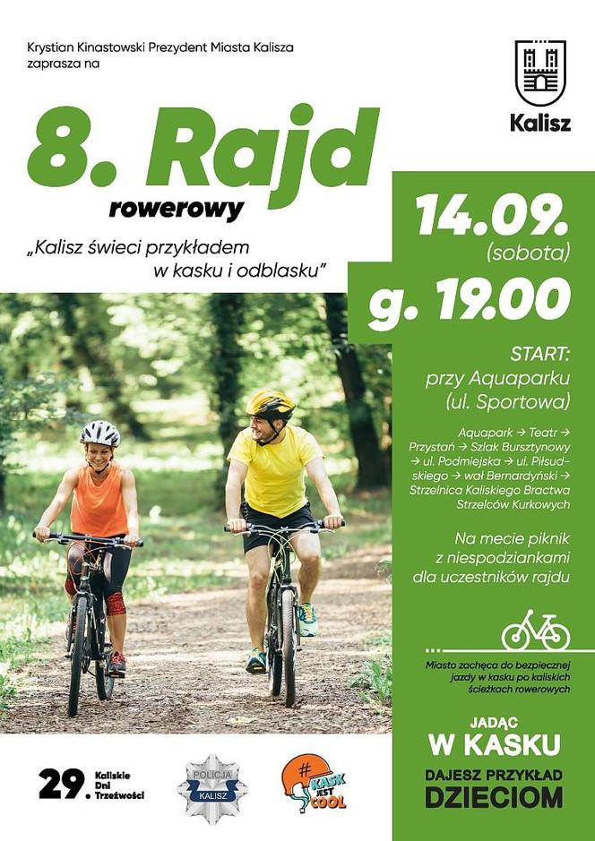 Kalisz. Już po raz 8. odbędzie się rajd rowerowy 