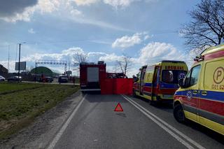 Starkowa Huta. 20-latka nie żyje. Motorower zderzył się z volkswagenem