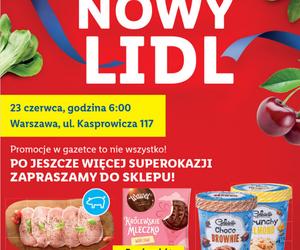 Mega promocje w nowym Lidlu w Warszawie