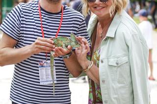 Małgorzata Ostrowska-Królikowska z synem Antonim Królikowskim