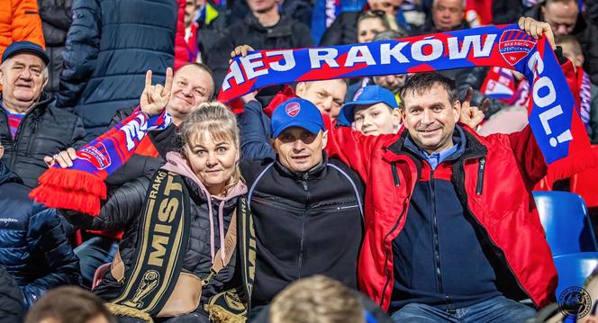 Raków Częstochowa kontra Lech Poznań 4:0. Tak bawili się kibice