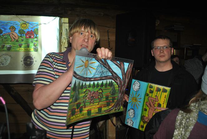 17 stycznia, Klub Paszcza Lwa. Gracjan Roztocki w Gdańsku