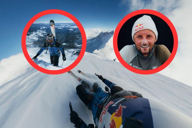 Andrzej Bargiel upadł, zjeżdżając z Mount Everest. Napotkał niespodziewane problemy [WIDEO]