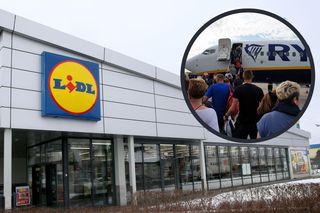 W Polsce jest tak dobrze, że na zakupy do Lidla klienci przylatują Ryanairem