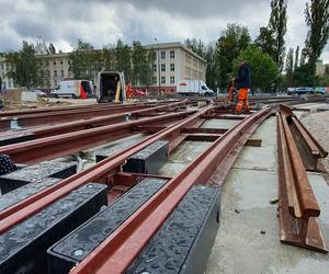 Budowa linii tramwajowej na ul. Kasprzaka w Warszawie