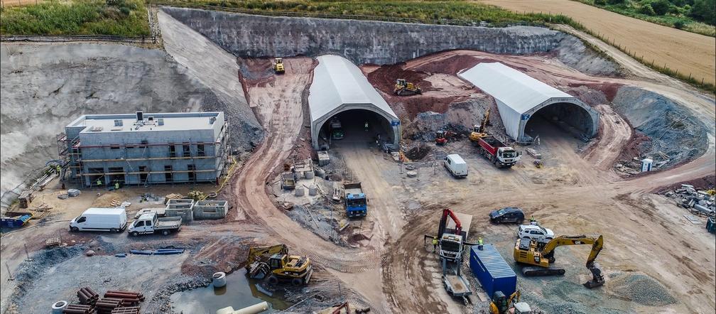 Tunel TS-26 – widok z góry