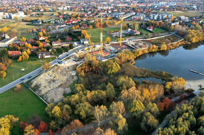 Rusza nowy budynek Panoramy Kwiatkowskiego. Tylko 79 mieszkań nad jeziorem w Rzeszowie