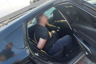 Kradzina ciężaróka znaleziona pod Mińskiem Mazowieckim